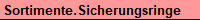 Sortimente.Sicherungsringe